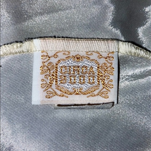 White Vintage Circa 2000 slip dress, size small - Picture 3 of 5